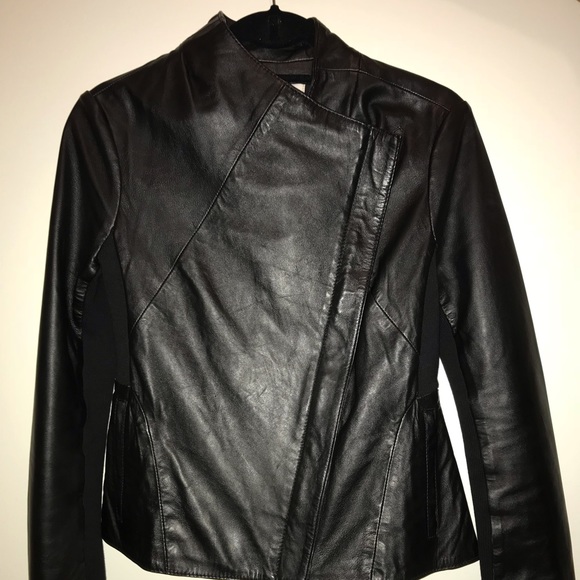 W118 by Walter Baker Black Leather Paula Jacket - Picture 7 of 8